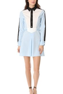 10 Crosby by Derek Lam Colorblock Shirtdress - Lyst