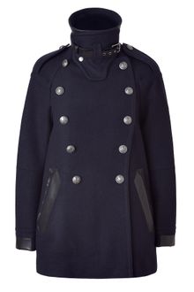 Belstaff Pea Coat - Lyst