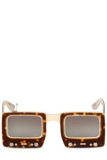 Jeremy Scott TV Sunglasses - Lyst