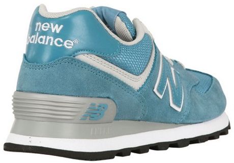 new balance 574 suede blue