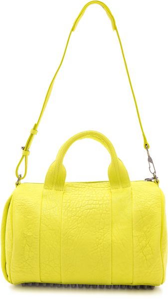 Alexander Wang Rocco Neon Duffel Bag - Lyst