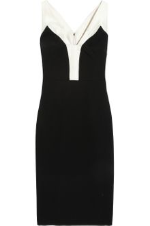 Antonio Berardi Two Tone Crepe Dress - Lyst