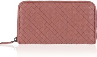 Bottega Veneta Intrecciato Leather Wallet - Lyst