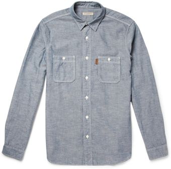 Burberry Brit Slub Chambray Shirt - Lyst