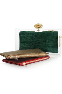 Charlotte Olympia Surprise Pandora Perspex Clutch - Lyst