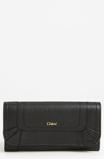 Chloé Paraty Leather Wallet - Lyst