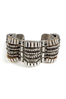 Erickson Beamon Whiteblack Crystal Time Warp Cuff - Lyst