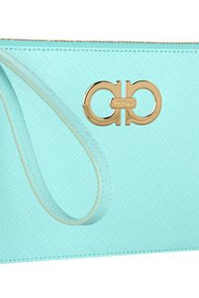 Ferragamo Gancini Icona Wristlet - Lyst
