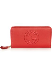 Gucci Soho Leather Continental Wallet - Lyst