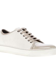 Lanvin Twotone Sneaker - Lyst