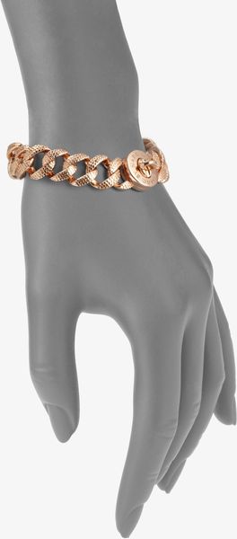 Marc By Marc Jacobs Katie Textured Link Bracelet - Lyst