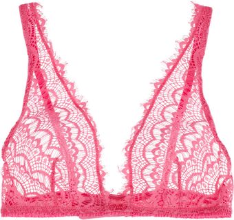 Mimi Holliday By Damaris Bisou Bisou Cherie Softcup Triangle Lace Bra - Lyst