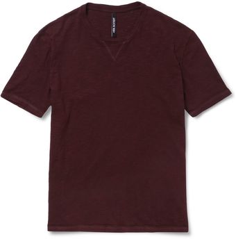 Neil Barrett Slub Cotton Jersey T-Shirt - Lyst