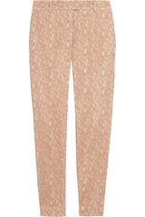 Paul & Joe Lace and Twill Straight Leg Pants