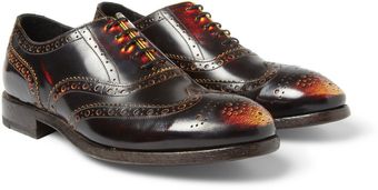 Paul Smith Chuck Burnishedleather Oxford Shoes - Lyst