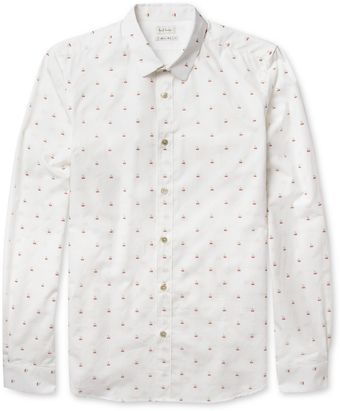 Paul Smith Cherrypatterned Cotton Shirt - Lyst