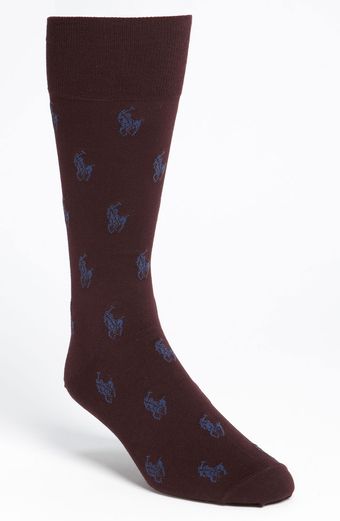 Polo Ralph Lauren All Over Pony Player Socks - Lyst