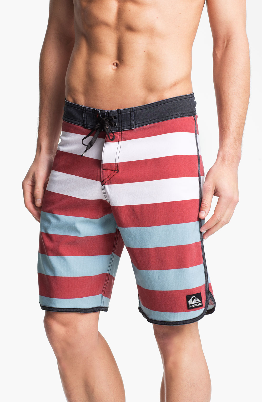 Quiksilver Cypher Brigg Scalloped Board Shorts in Red for Men (cardinal ...
 Quiksilver Shorts Red