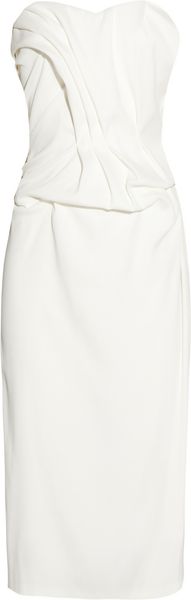 Sophia Kokosalaki Thalassa Ruched Crepe Dress - Lyst