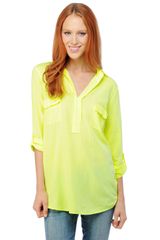  3/4 Sleeve Shirting Top
