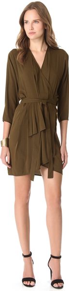 Thayer Wrap Dress - Lyst