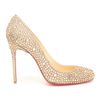 Christian Louboutin Fifi Swarovski Crystal Embellished Pumps in Gold (multi) - Lyst