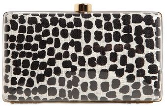 Stella McCartney Plexi Glass Printed Canvas Clutch - Lyst
