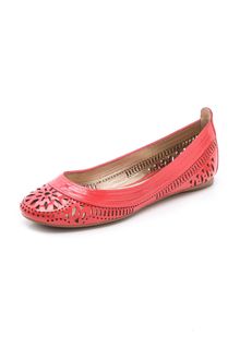Belle By Sigerson Morrison Laser Cut Ballet Flats - Lyst
