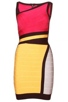 Hervé Léger Hervé Léger Nolita Bandage Dress - Lyst