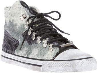 Dioniso Paneled Python Hitop - Lyst