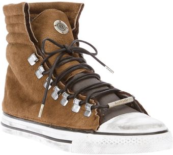 Dioniso Suede Hitop Sneaker - Lyst