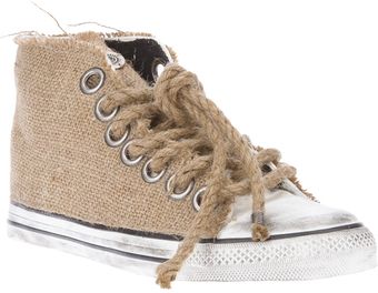 Dioniso Jute High Top Sneaker - Lyst