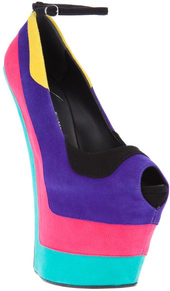 Giuseppe Zanotti Sculpted Platform Pump - Lyst