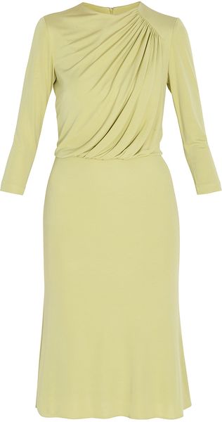Elie Saab Short Jersey Dress - Lyst