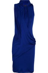 McQ by Alexander McQueen Draped Jersey Dress