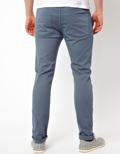 gray skinny jeans mens