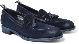 Paul Smith Graham Tasselled Suede Loafers - Lyst