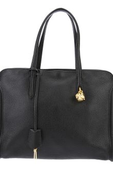 Alexander McQueen Padlock Zip Around Bag - Lyst