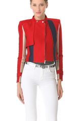 BCBGMAXAZRIA Color Block Jacket