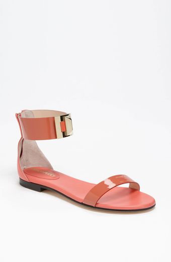 Emilio Pucci Marquise Flat Sandal - Lyst