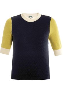 Kenzo Cashmere Blockknit Sweater - Lyst