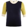 Kenzo Cashmere Blockknit Sweater in Blue (navy) - Lyst