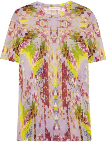 Matthew Williamson Printed Modal Tshirt - Lyst