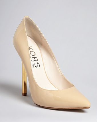 Michael Kors Pointed Toe Pumps - Lyst