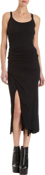 Rick Owens Wrap Front Skirt - Lyst