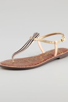 Sam Edelman Calf Hair Sandal - Lyst