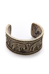 Vanessa Mooney Forget Me Not Elephant Cuff