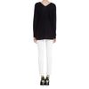 Vince Double V Sweater in Black - Lyst