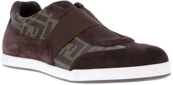 Fendi Elastic Sneaker - Lyst
