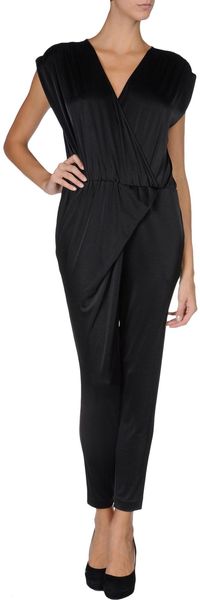Halston Heritage Pant Overall - Lyst